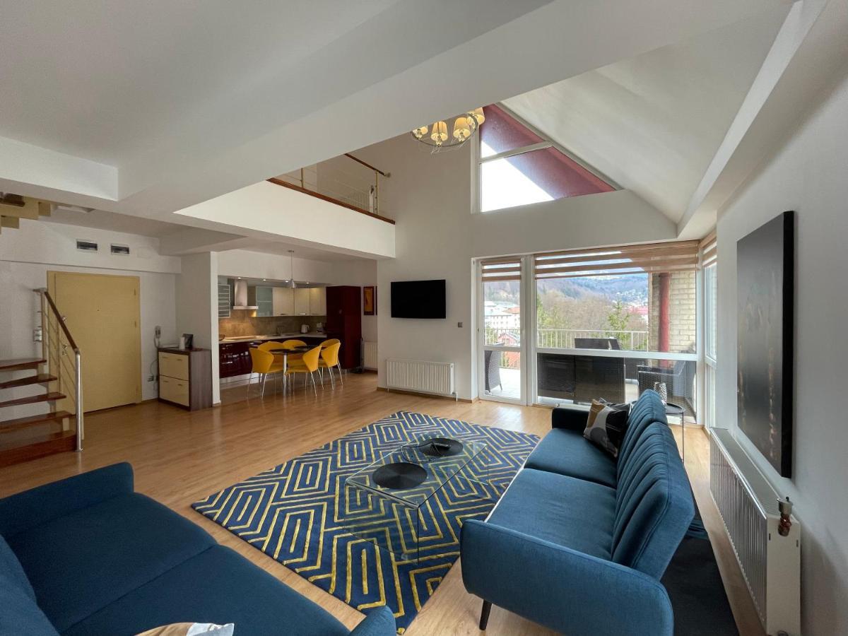 Kyra Luxury Penthouse Apartment Sinaia Bagian luar foto