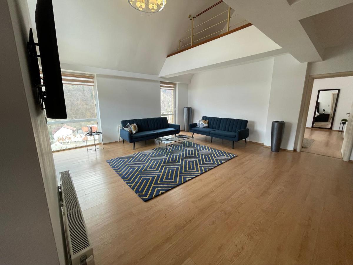 Kyra Luxury Penthouse Apartment Sinaia Bagian luar foto