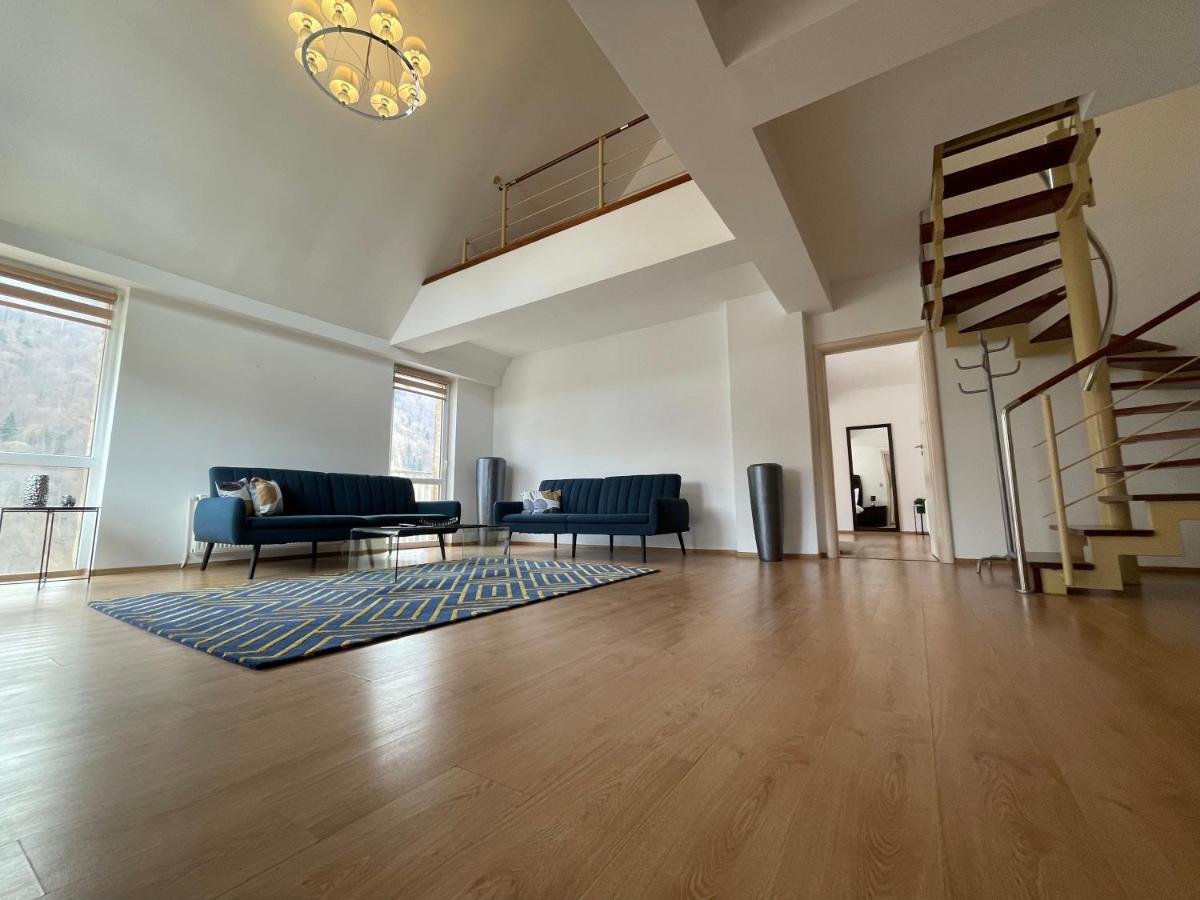 Kyra Luxury Penthouse Apartment Sinaia Bagian luar foto