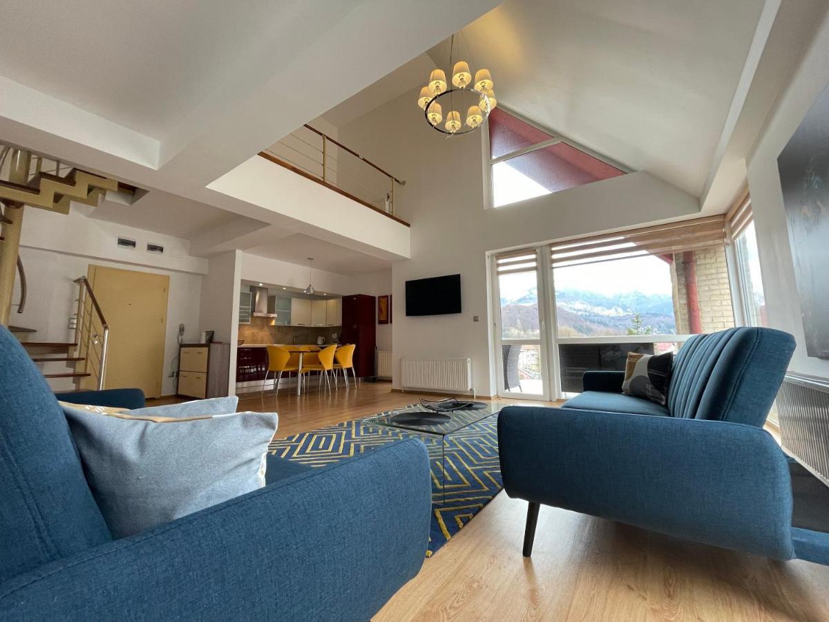Kyra Luxury Penthouse Apartment Sinaia Bagian luar foto